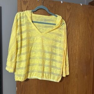 INC Women’s semi sheer summer hoodie